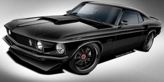    Ford Mustang Boss 429.  826-  8.4