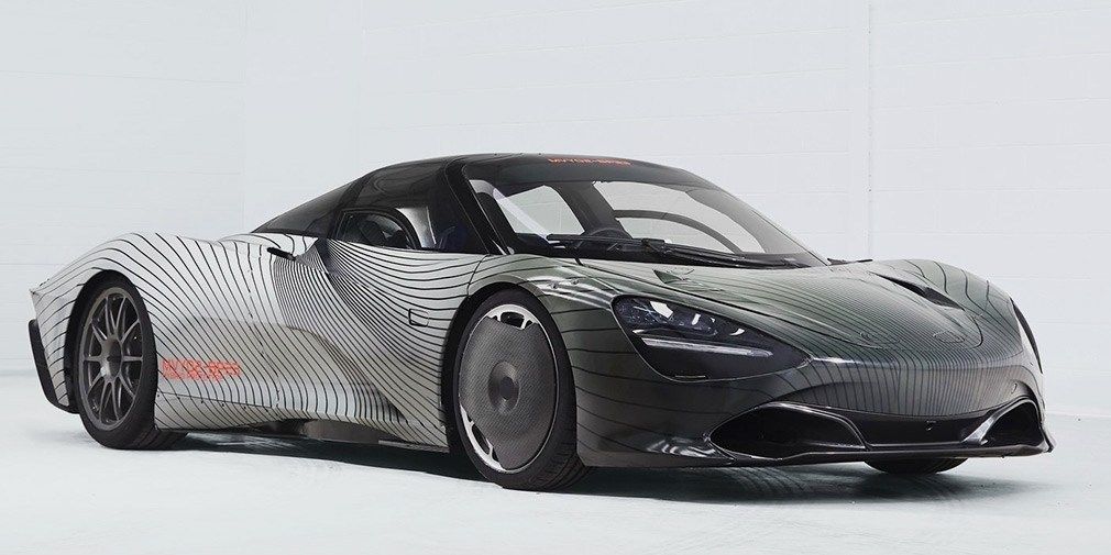 Максимальная скорость mclaren