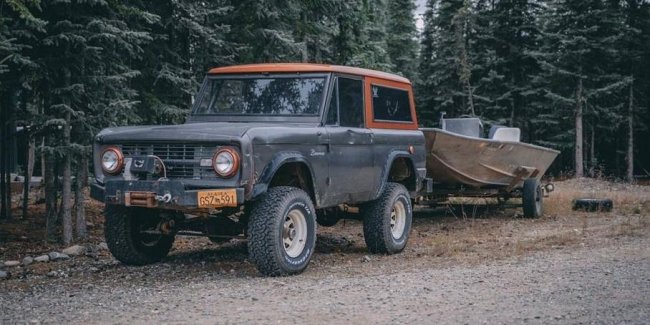 На Аляске нашли коллекцию классических Ford Bronco