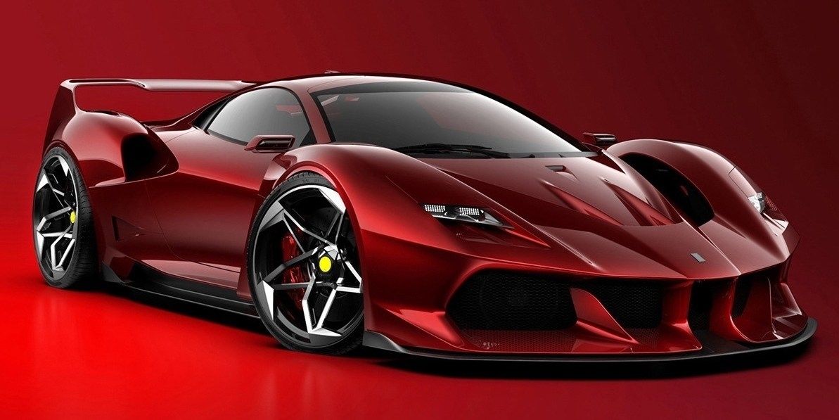 Новый ferrari джип