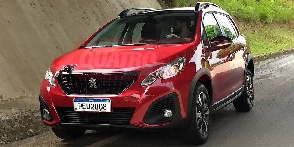 Peugeot 2008 объем багажника