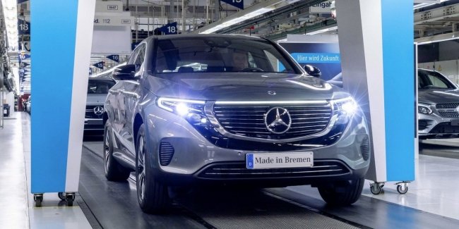 В Европе стартовали продажи первого электрического кроссовера Mercedes-Benz