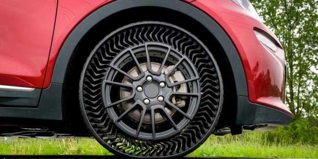 General Motors и Michelin тестируют безвоздушные шины