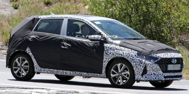 Hyundai готовит серьезные изменения внешнего дизайна для хэтчбека i10