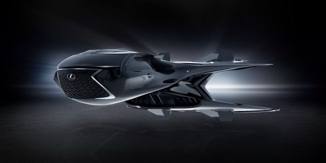Lexus представила космический автомобиль-трансформер для «Людей в черном»