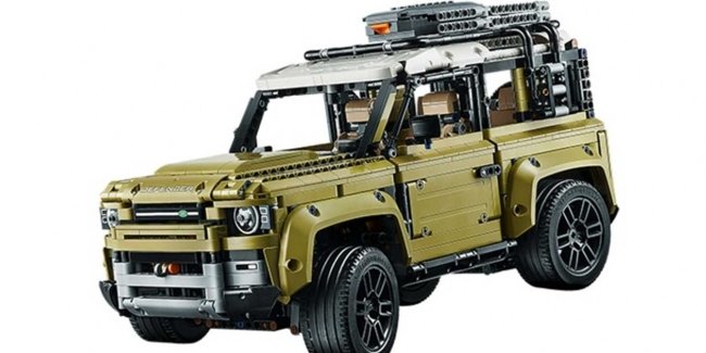 Lego анонсировал дебют нового Land Rover Defender конструктором