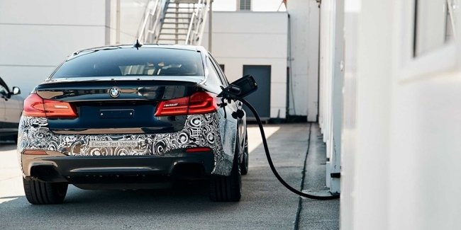 BMW превратила «пятерку» в 720-сильный электрокар