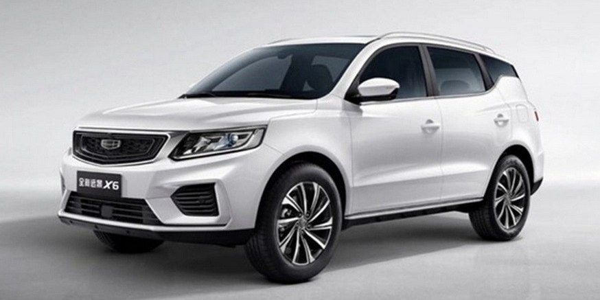 Geely кроссоверы модельный ряд