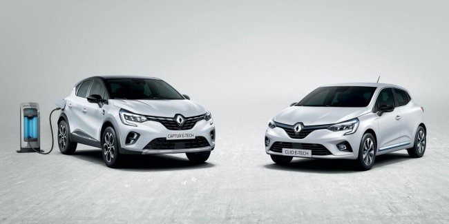 Renault Clio и Captur получили гибридные версии
