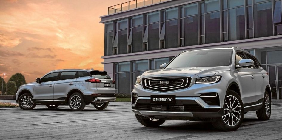 Китайский паркетник geely