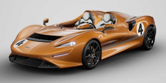 В память о первом оранжевом McLaren построили уникальный суперкар