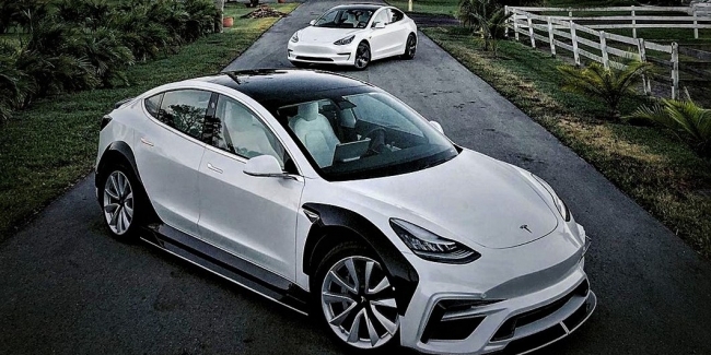 Tesla Carbon:  Model 3