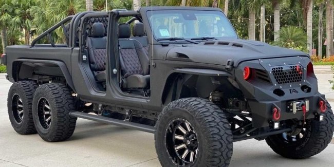 Настоящий Gladiator: Jeep с мотором от Corvette