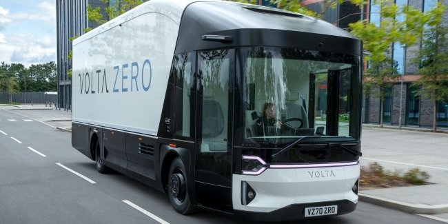 Volta Zero: 16-тонный электрический грузовик со стеклянной кабиной