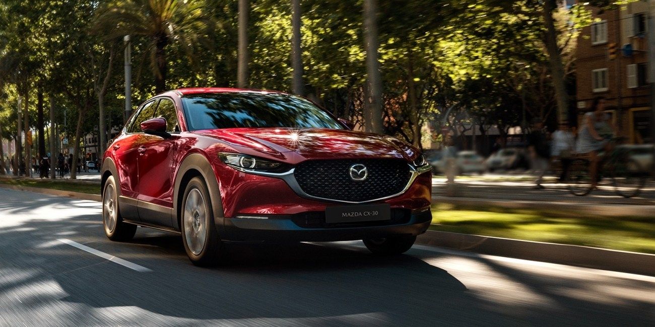 Mazda с фарами выезжающими