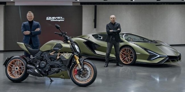 Ducati  Lamborghini Sian  Diavel