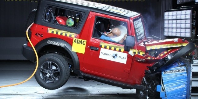 Насколько безопасен индийский «Jeep Wrangler»? (видео)