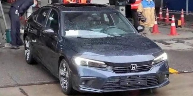Новый Honda Civic замечен на улицах Пекина