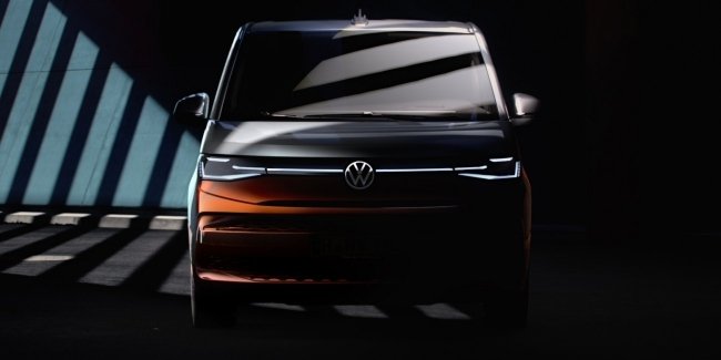 VW продемонстрировал приборную панель нового Multivan