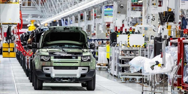Производство Land Rover Defender остановлено: причина?