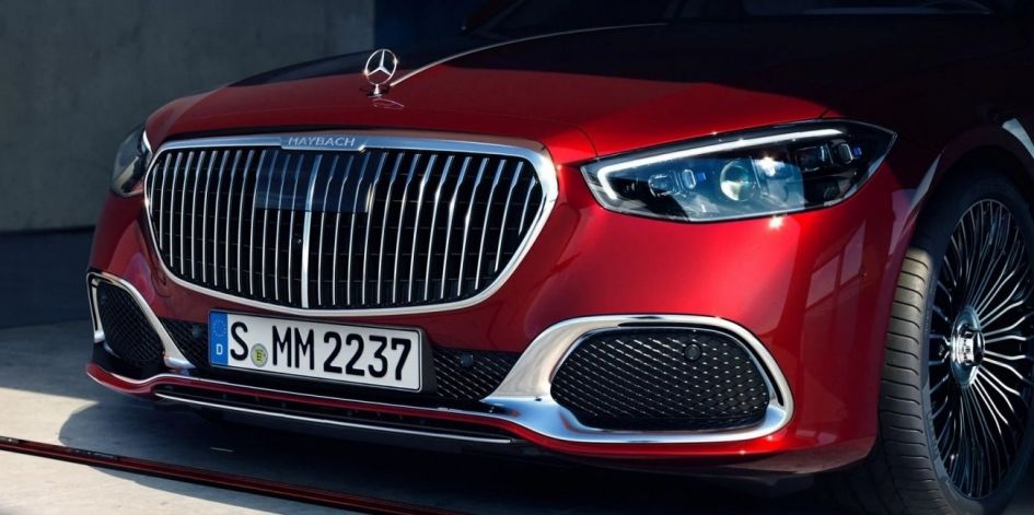 Электромобиль mercedes maybach