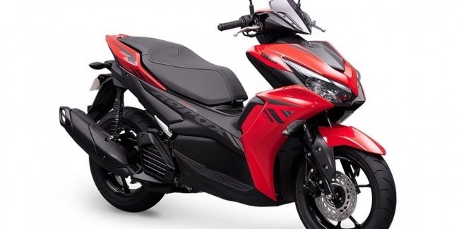 Yamaha готовит новый скутер Aerox 155