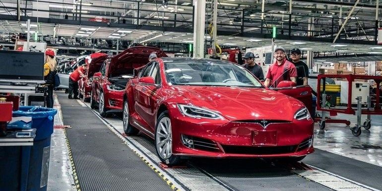 Tesla производитель запчастей