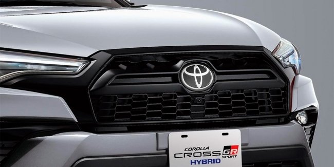Toyota Corolla Cross намекнула на спорт
