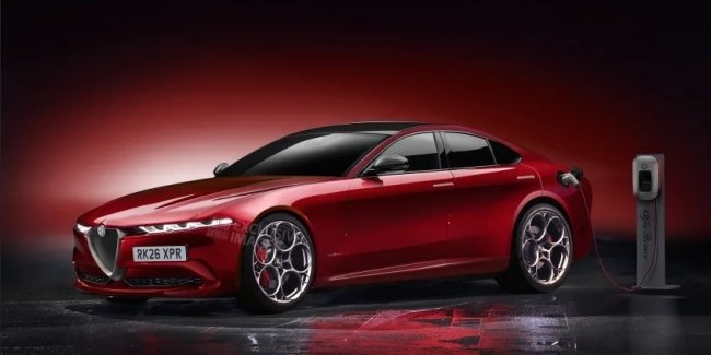 Новая Alfa Romeo Giulia подключится к розетке