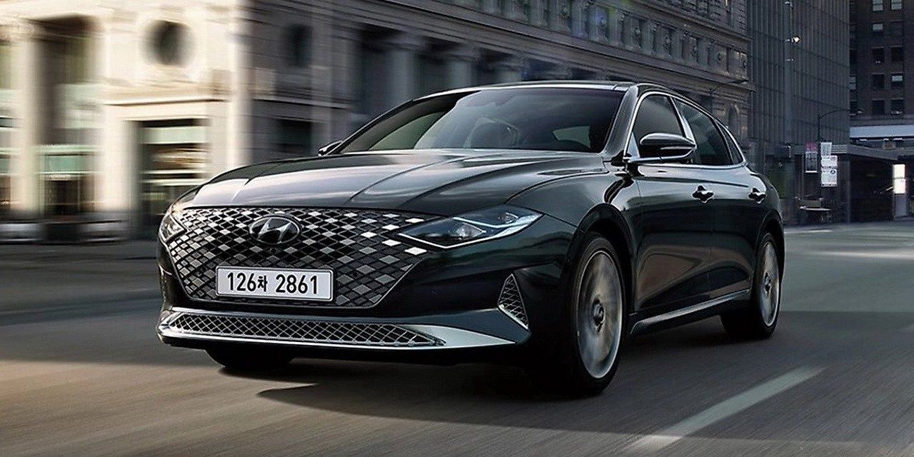 Hyundai grandeur ветровики