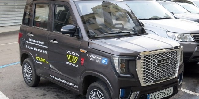 Украинский электромобиль за 170.000 грн заметили на дорогах (фото)