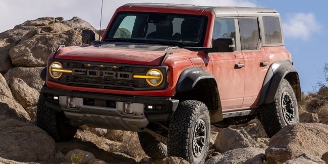 Річний тираж екстремального Ford Bronco Raptor розпроданий за чотири місяці