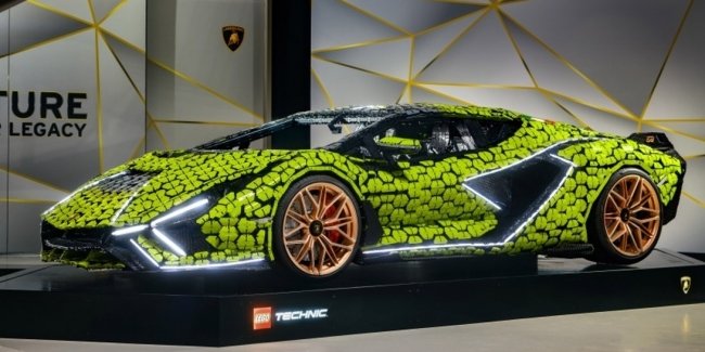 Lamborghini побудувала Sian FKP 37 із кубиків Lego