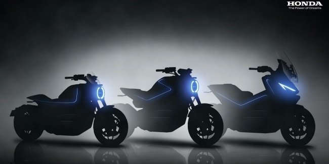 Honda пообіцяла випустити 10 нових моделей електромотоциклів