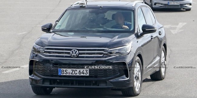 Опубліковано нові шпигунські знімки нового Volkswagen Tiguan