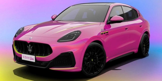 Компанія Maserati випустила рожевий кросовер «для Барбі»