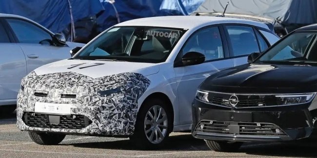 Оновлений Opel Corsa засвітився на тестах
