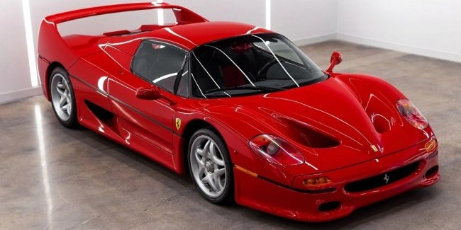 Рідкісний Ferrari F50 1995 року виставили на продаж