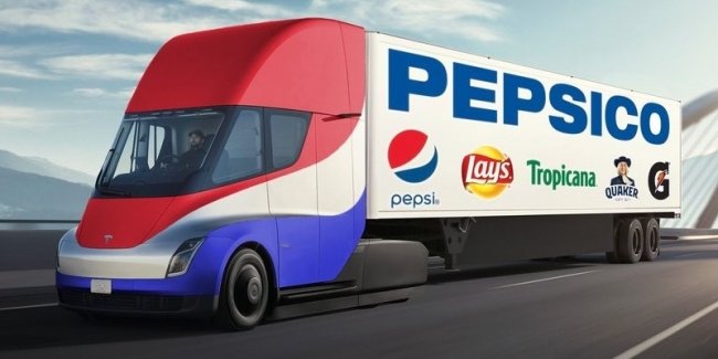   Pepsi   Tesla Semi    160 