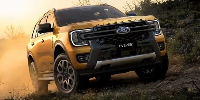 Представлено новий Ford Everest Wildtrak
