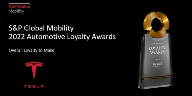 Tesla    Automotive Loyalty Awards