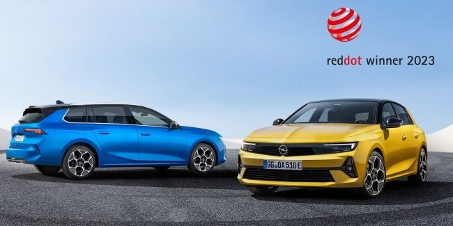  Opel Astra    -    Red Dot 2023