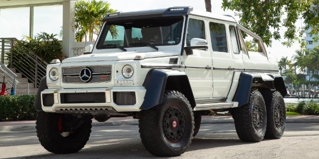 г Mercedes-Benz AMG G63 6x6     