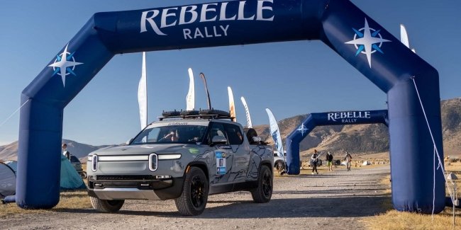 Rivian R1T   ,   Rebelle Rally