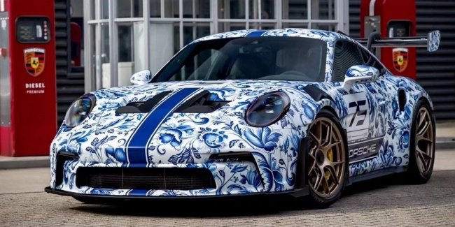 Porsche    Delfts Blauw