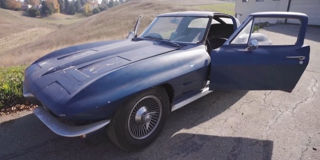 ��������� Chevrolet Corvette Stingray 1963 ���� �������� ����� 40 ���� � ������� �����