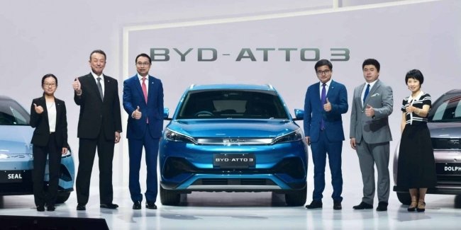 BYD  Toyota     