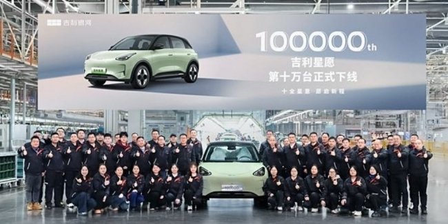       100 000 Geely Geome Xingyuan