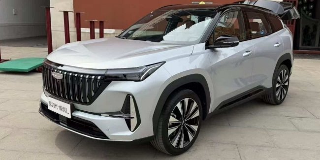 У Китаї представлено абсолютно новий Geely Atlas 2025