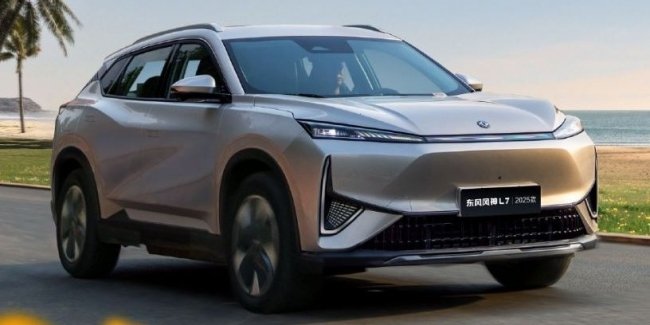 Електрифікований кросовер Dongfeng Aeolus L7 вразив рекордним запасом ходу